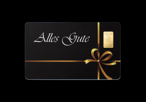 1 g Geschenkkarte Alles Gute