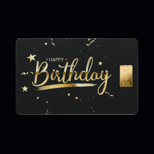 1 g Geschenkkarte Happy Birthday