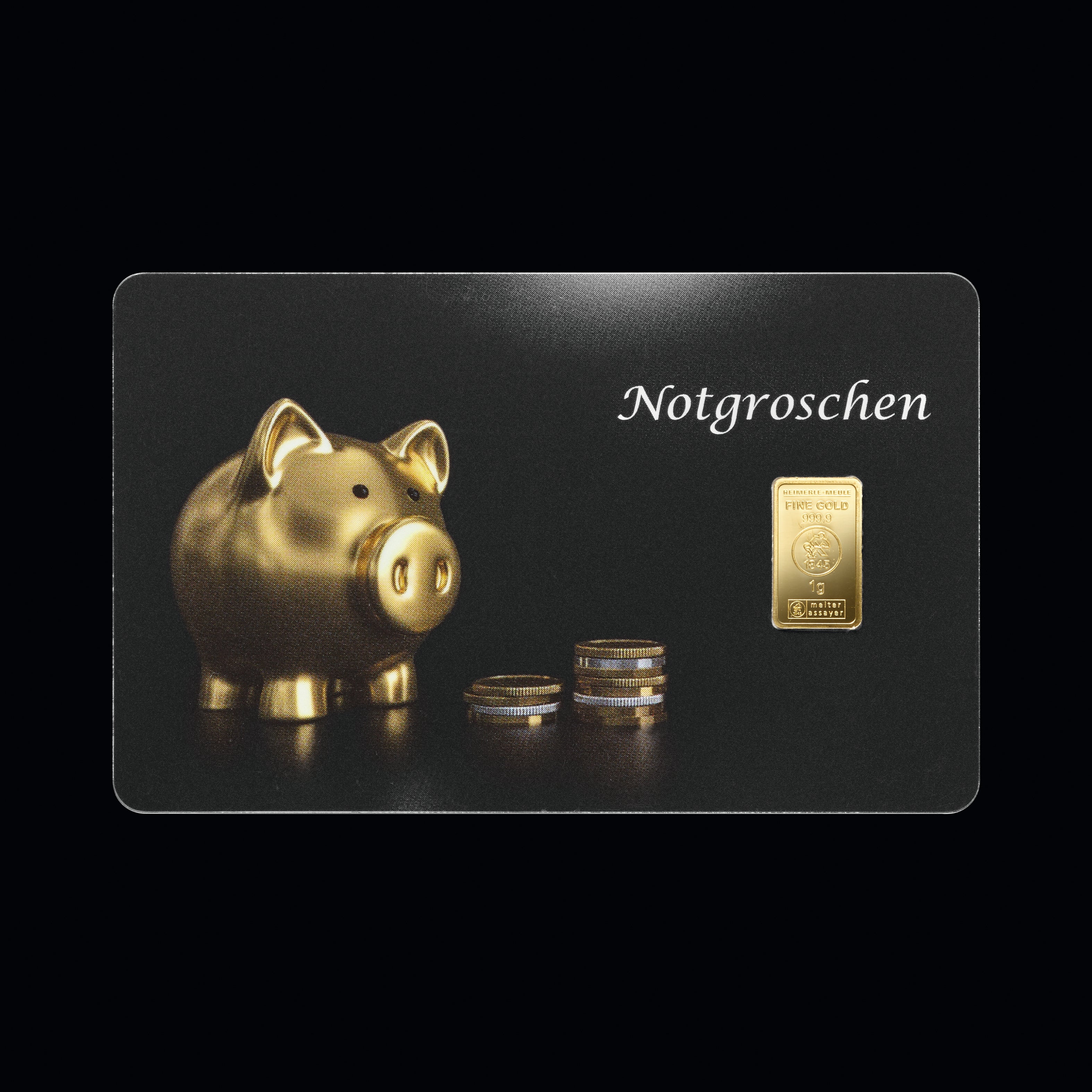 1 g Geschenkkarte Notgroschen