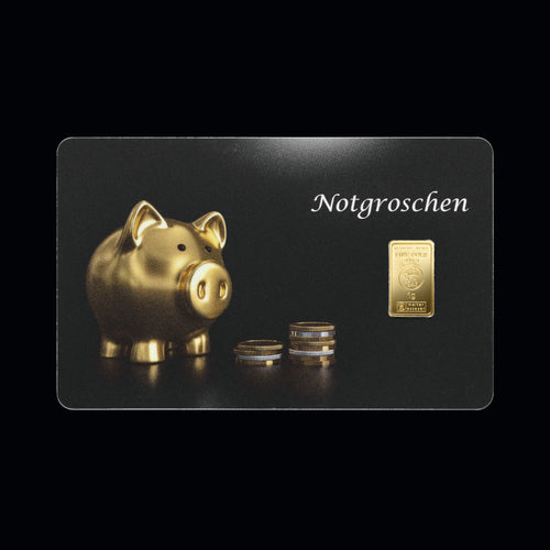1 g Geschenkkarte Notgroschen