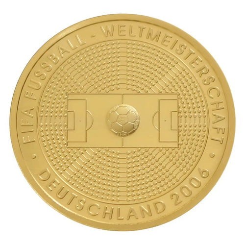 100 Euro Fußball WM 1/2 oz