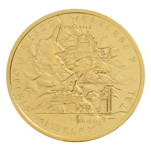 100 Euro Mittelrheintal 1/2 oz